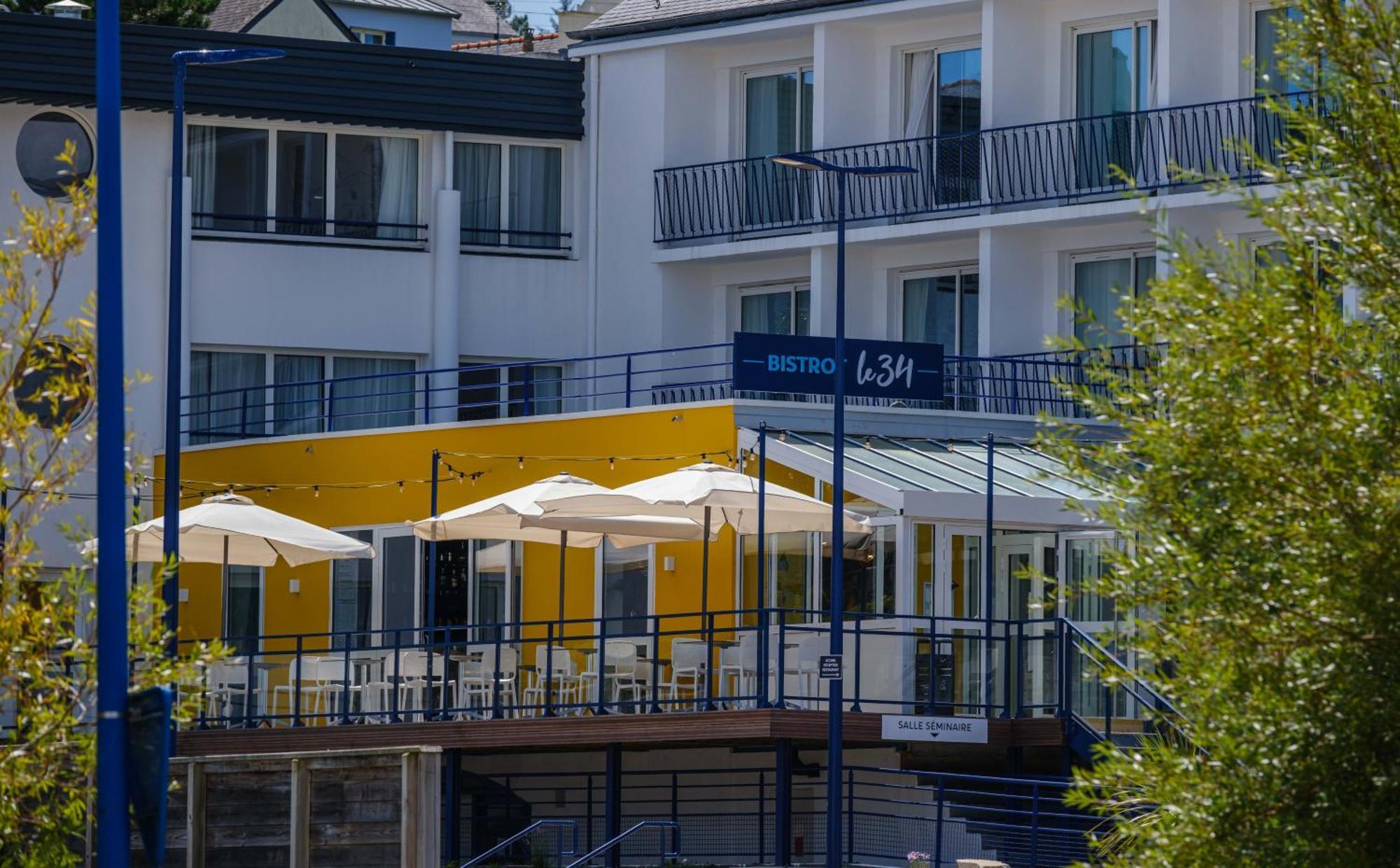 Hotel L'Escale Marine, The Originals Relais Crozon Exterior foto